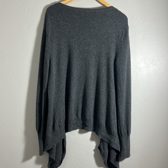 Sutton Studio 100%Cashmere Wrap Cardigan - Women’s XL - Picture 6 of 7